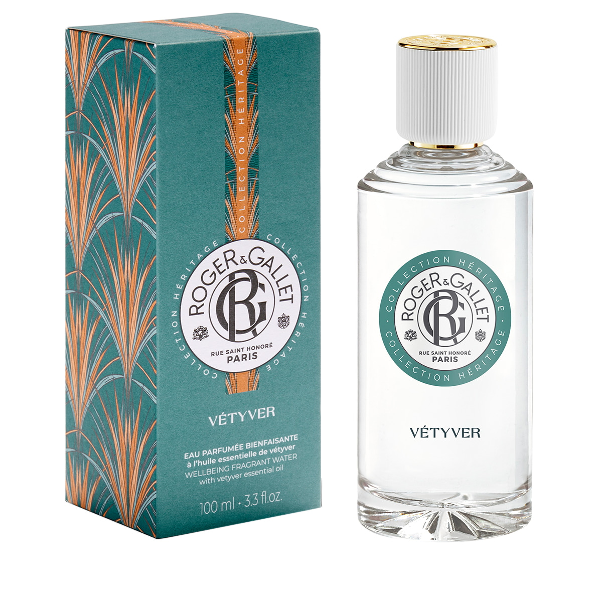 Vétyver Eau Parfumée Bienfaisante 
