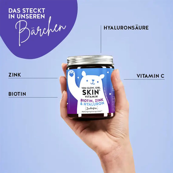 You Glow, Girl Skin Vitamin - 60 Bears