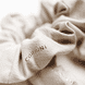 Leather Scrunchie Cream