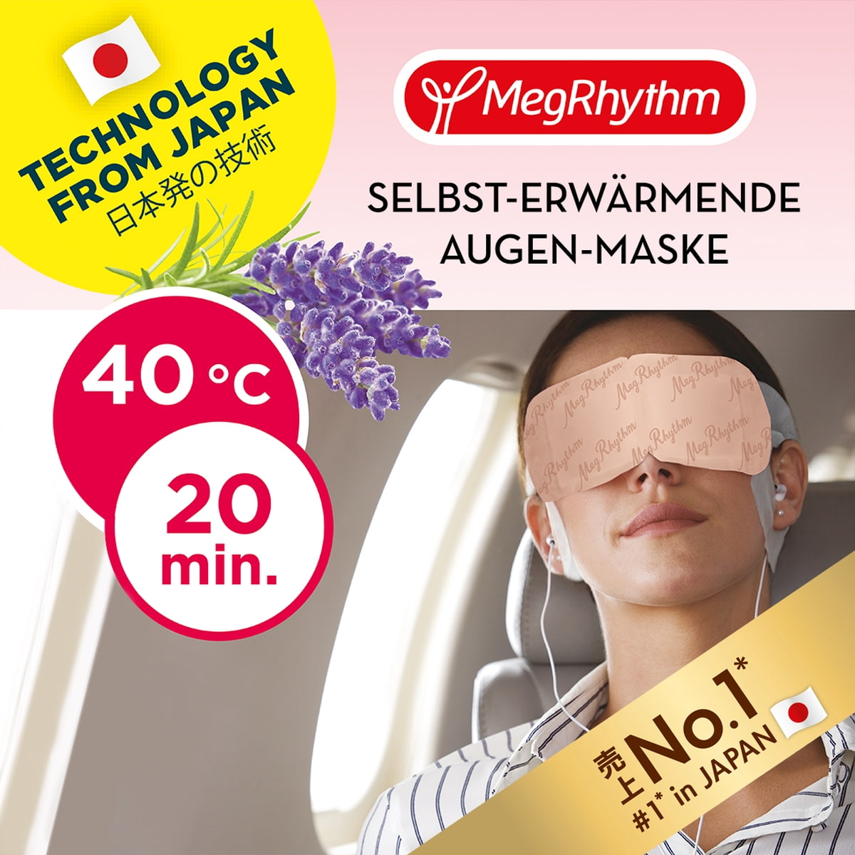 Wärmende Augen-Maske