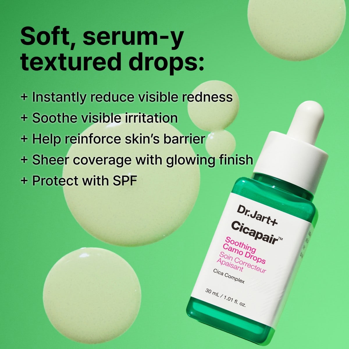 Cicapair Soothing Camo Drops SPF20
