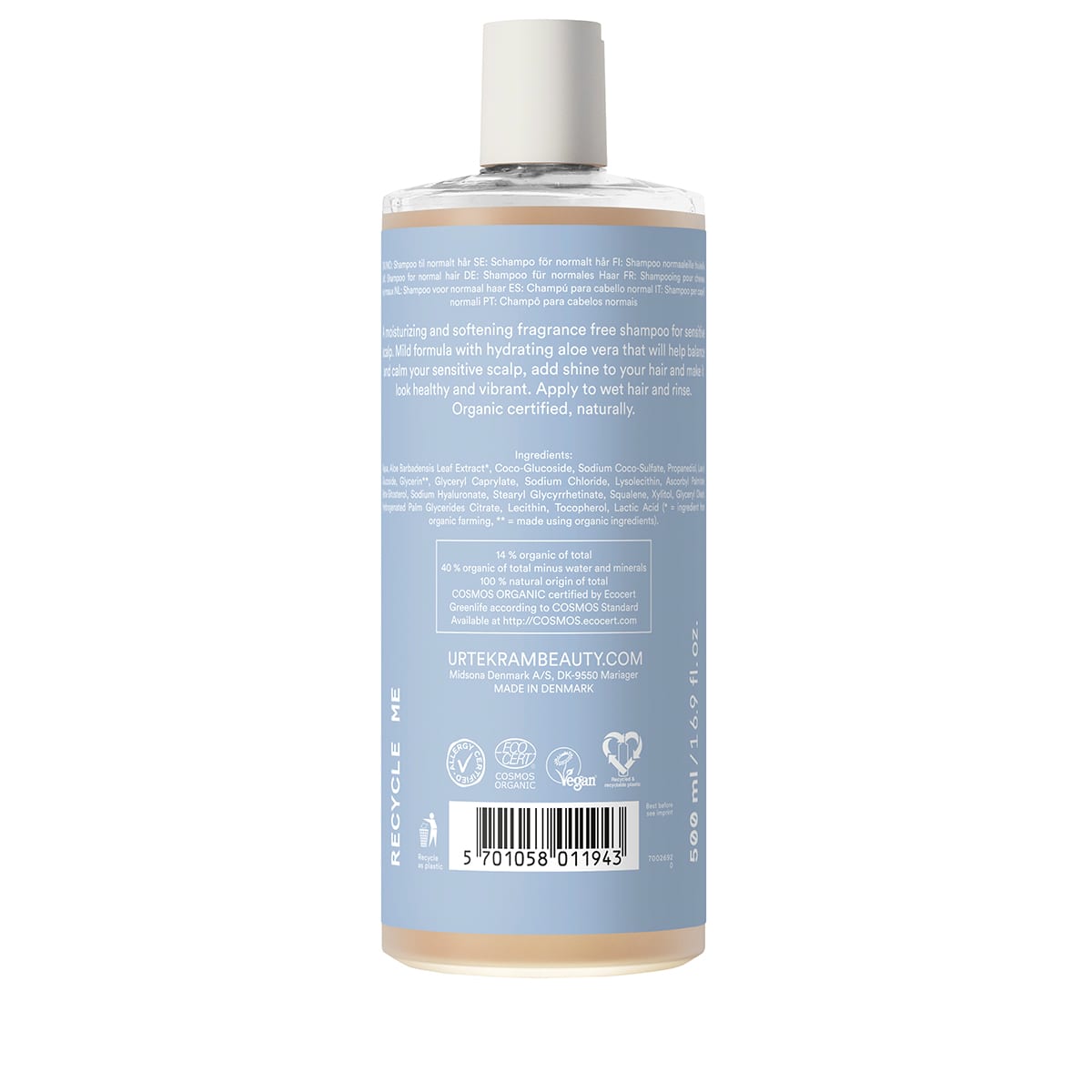 Fragrance Free Shampoo - Sensitive Scalp