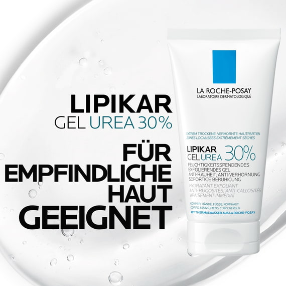 Feuchtigkeitsspendendes Exfolierendes Gel Urea 30%