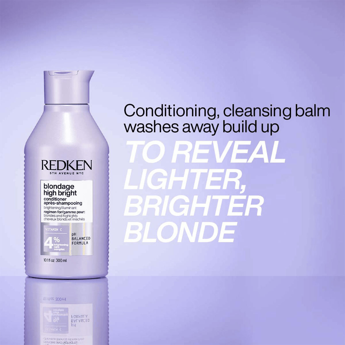 Conditioner pour un blond brillant