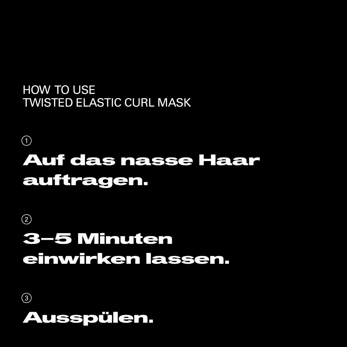 Elastic Curls Mask