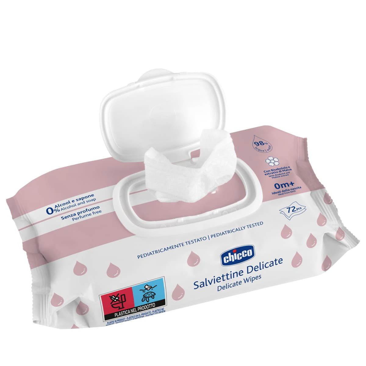 Cleaning Wipes Delicate - 72 pcs.