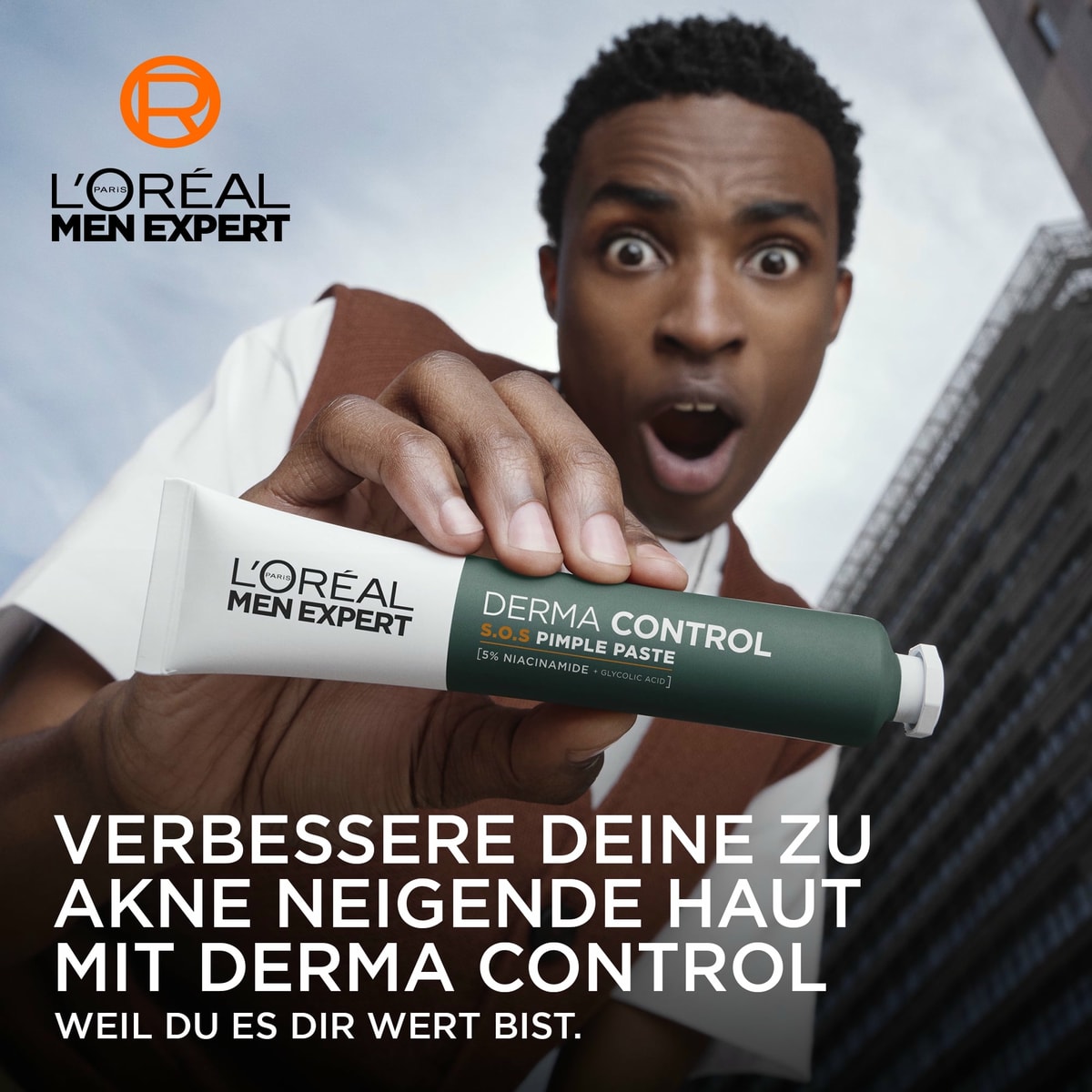 Derma Control S.O.S. Pasta anti brufoli 2in1