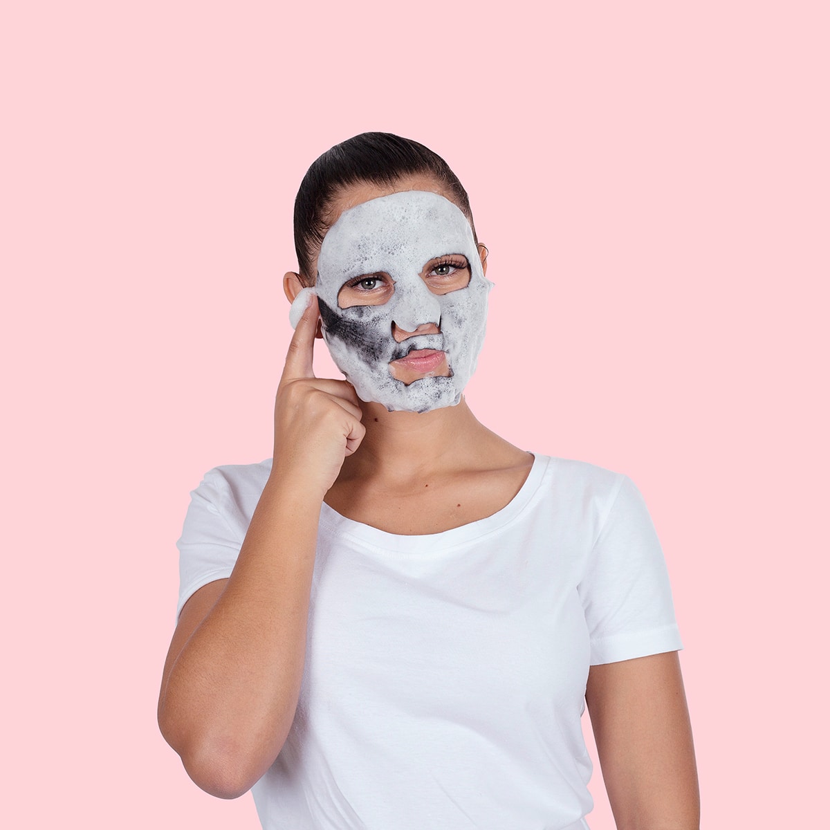 Maschera Viso Bolle Purificante + Carbone Attivo