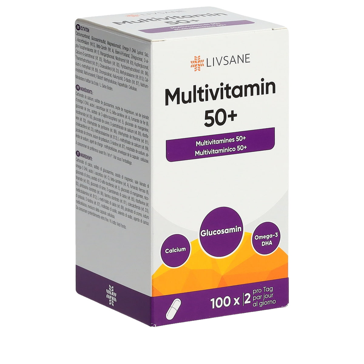 Multivitamines 50+ - 100 capsules