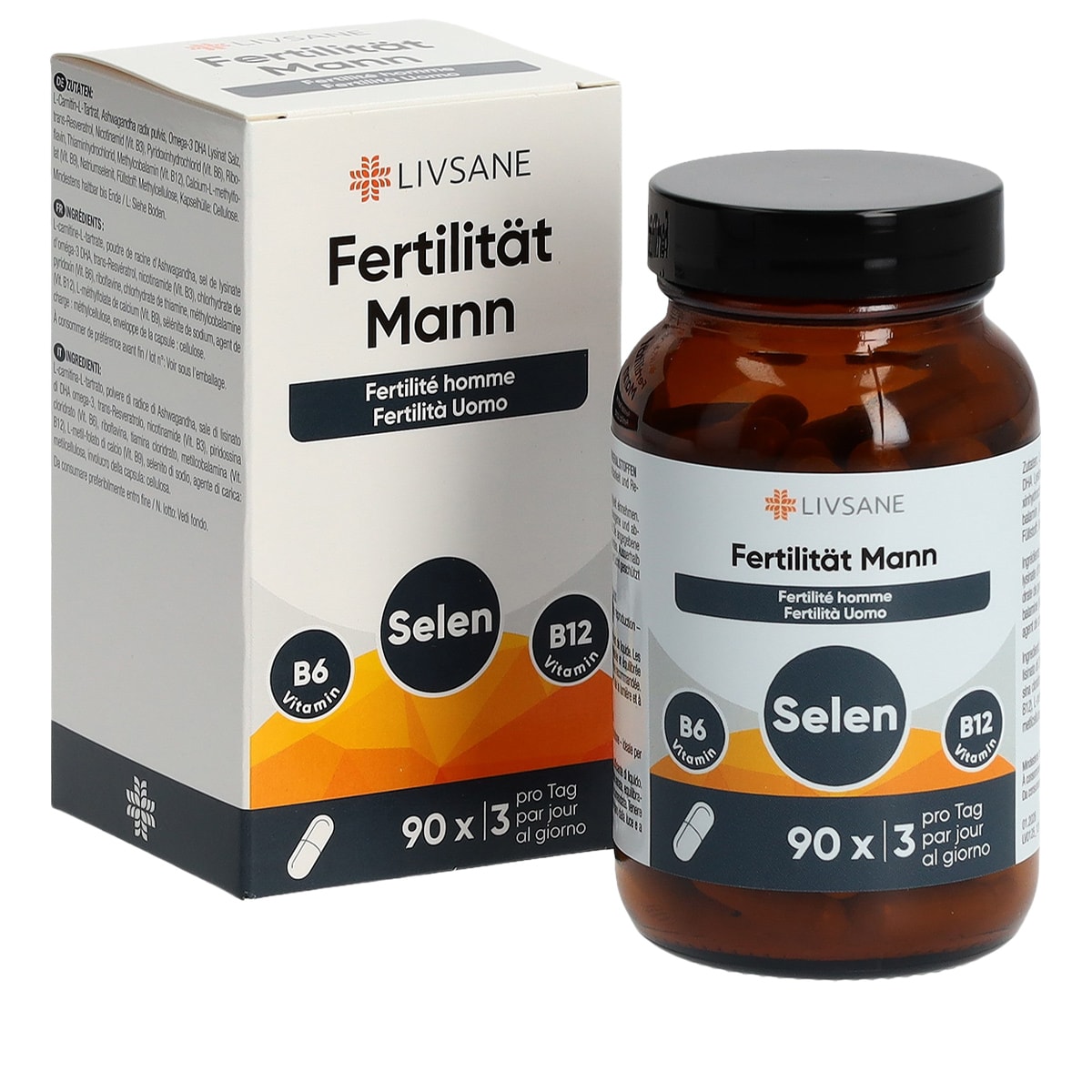 Fertilität Mann - 90 Kapseln
