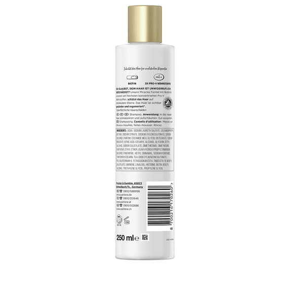 Miracles Molecular Bond Repair Shampoo
