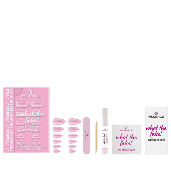Press-On Nails Manicure Set - 02 Cat Eye