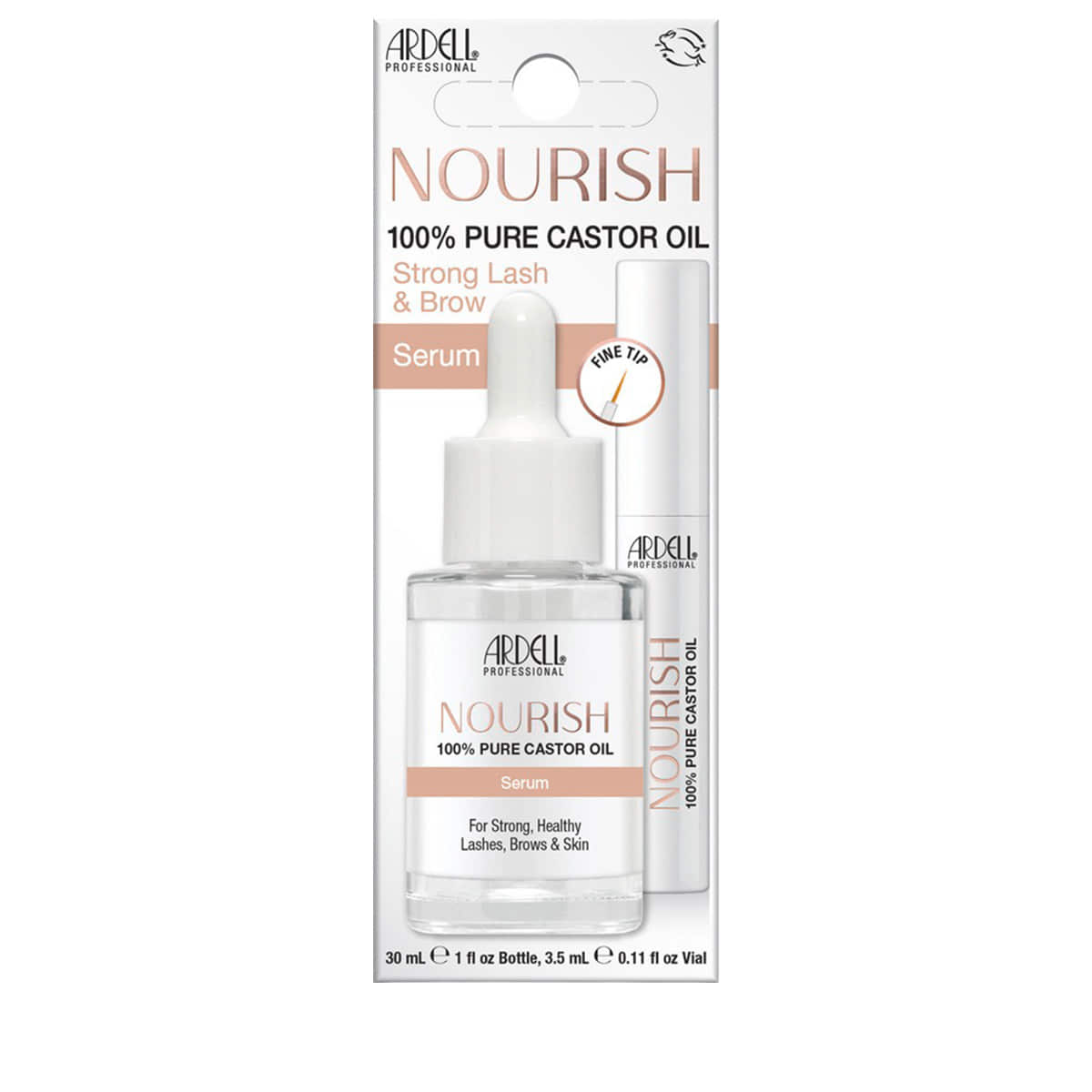 Nourish 100% Rizinusöl 2-teilig
