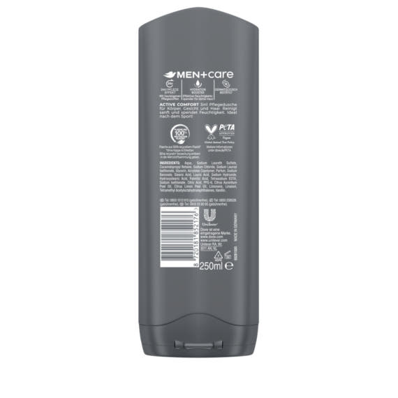 Crema doccia Men + Care Active Comfort