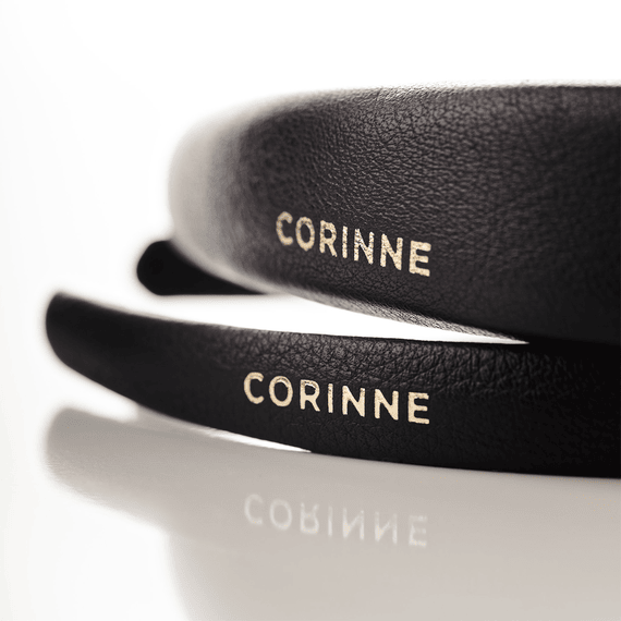 Diadem Narrow Plain Vegan Black