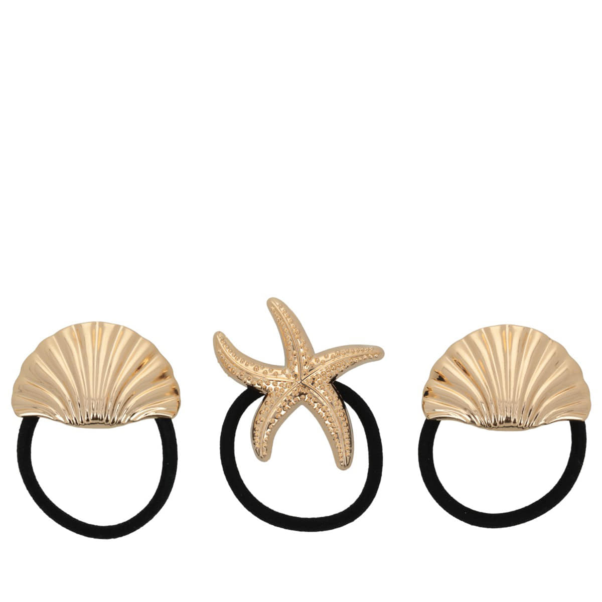 Set Elastici Per Capelli - Oro