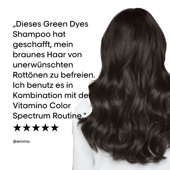 Vitamino Color Spectrum Green Dyes Neutralizing Shampoo