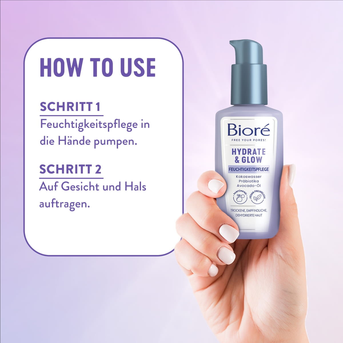 Feuchtigkeitspflege