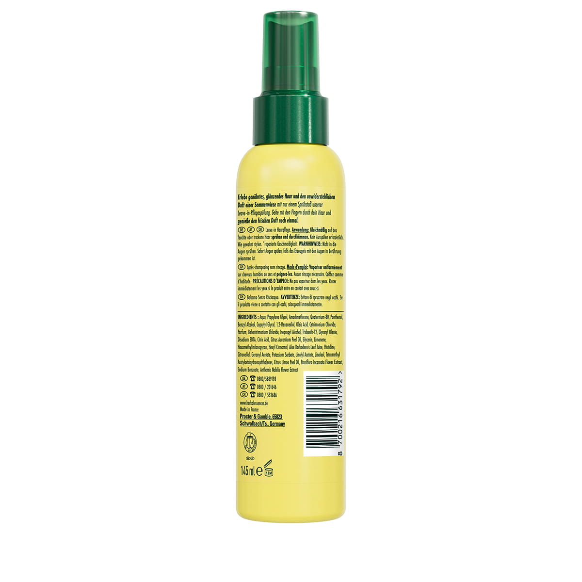 Geschmeidig & Glänzend Kamille Leave-in Spray
