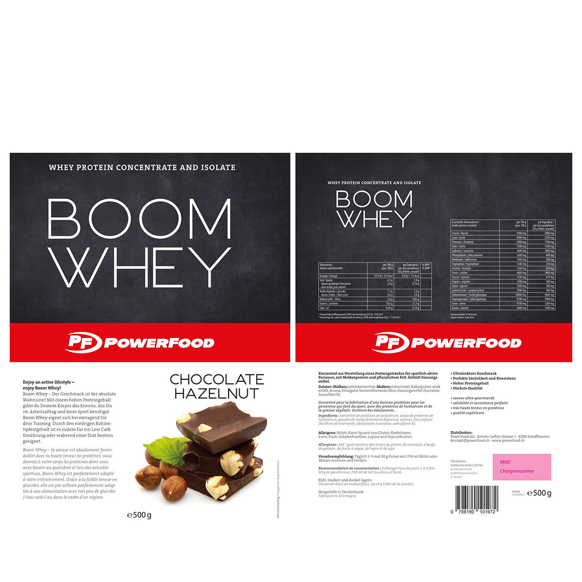 Boom Whey Chocolate Hazelnut