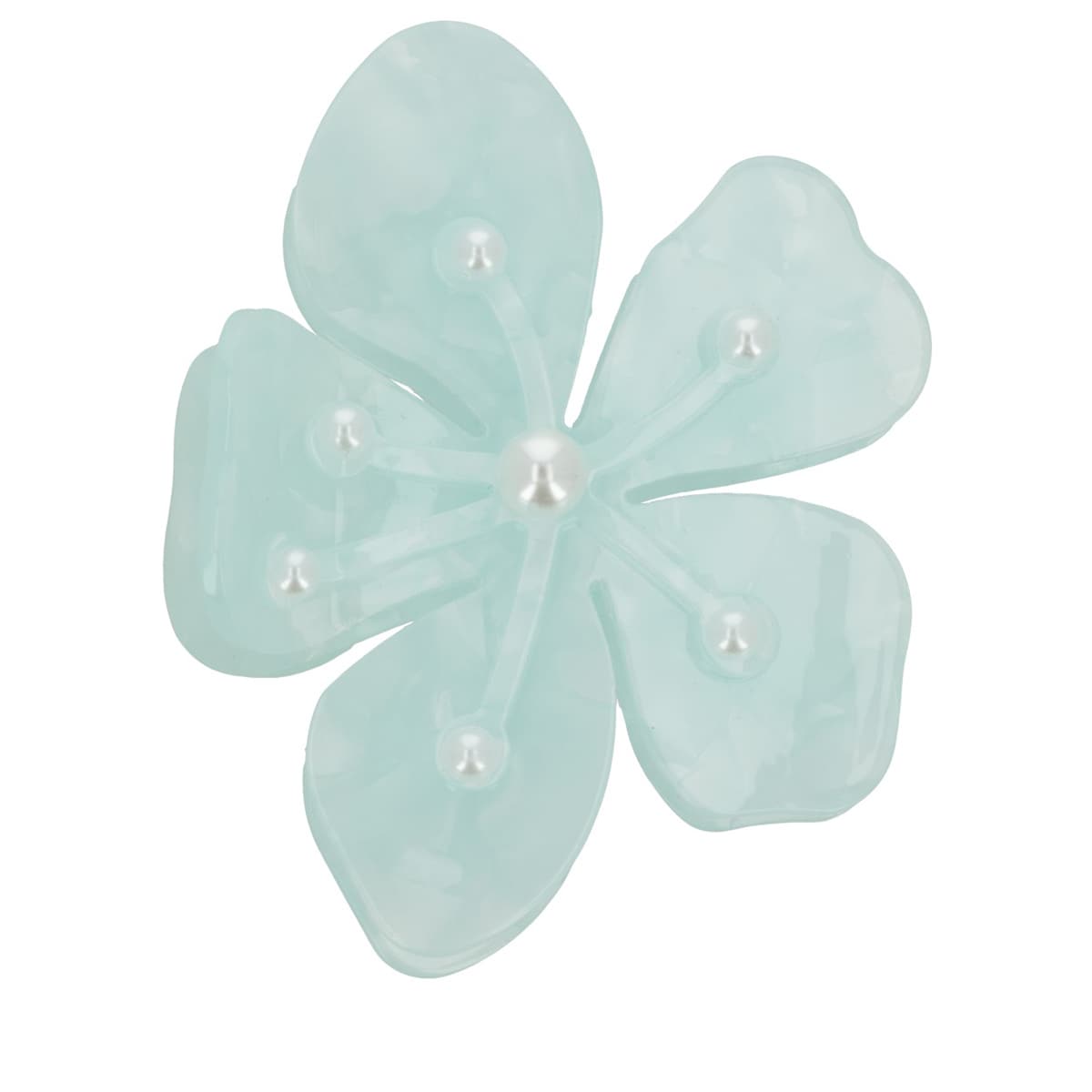 Flower Clip - Mint