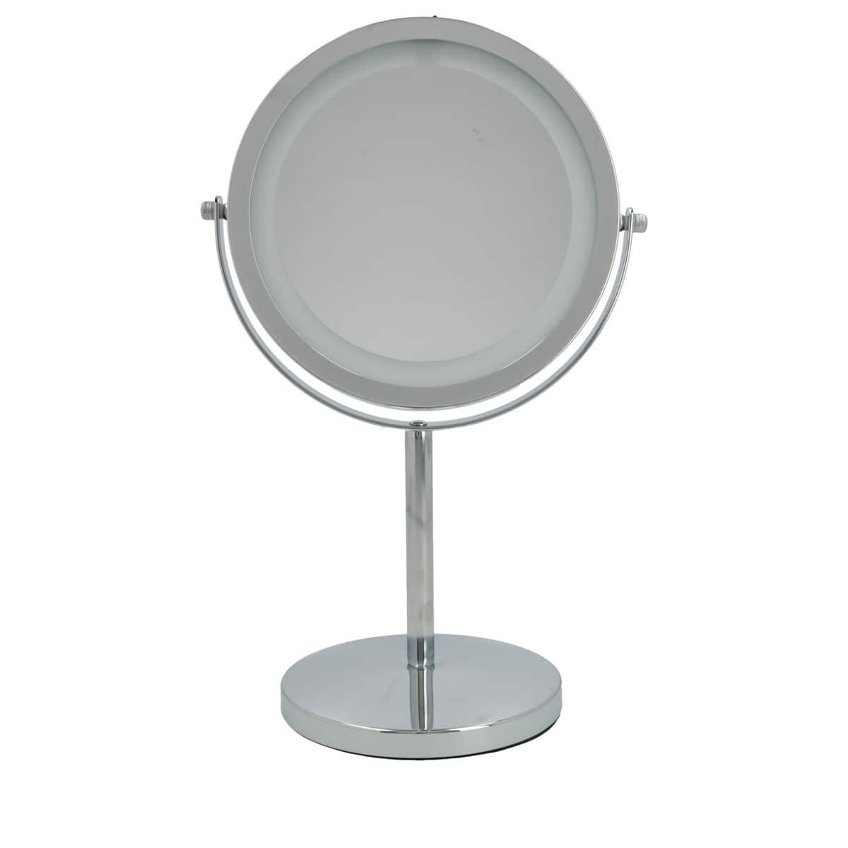 LED Make-up Mirror - silver, x1 and x5