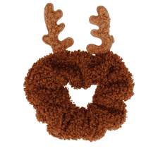 Scrunchie Renna marrone