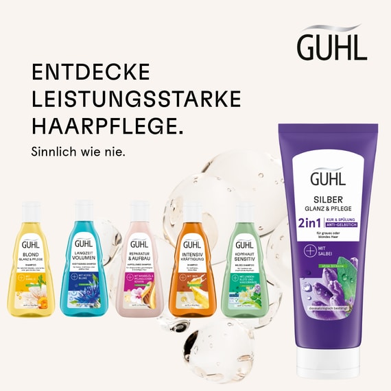 Silber Glanz & Pflege 2in1 Anti-Gelbstich Kur & Spülung
