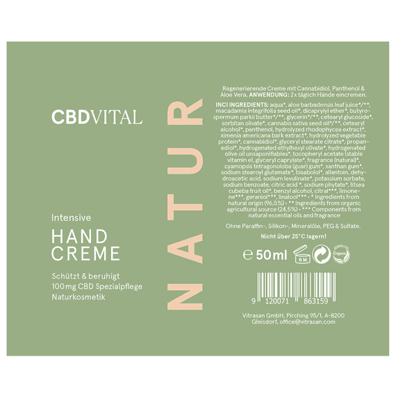 CBD Hand Cream