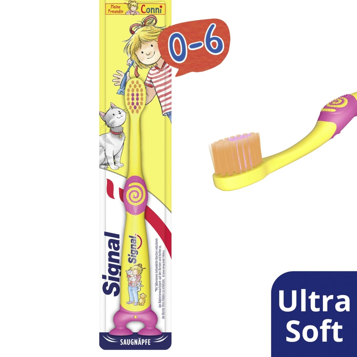 Kids Zahnbürste Ultra Soft 0–6 Jahre - 1 Stk.