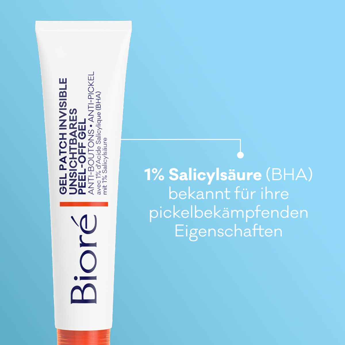 Anti-Pickel Unsichtbares Peel-Off Gel