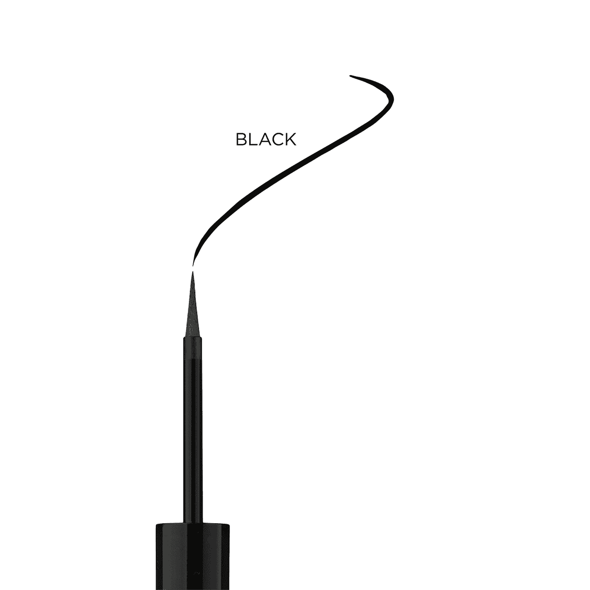 Liquid eyeliner black