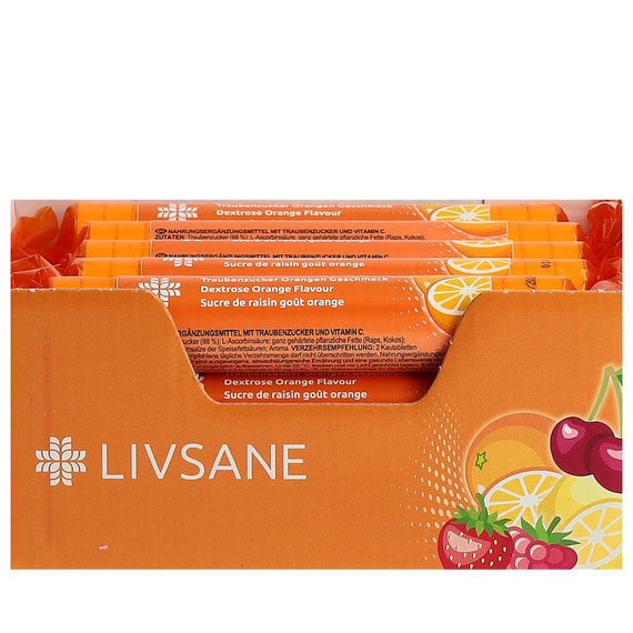 Glucose Orange Flavor Roll