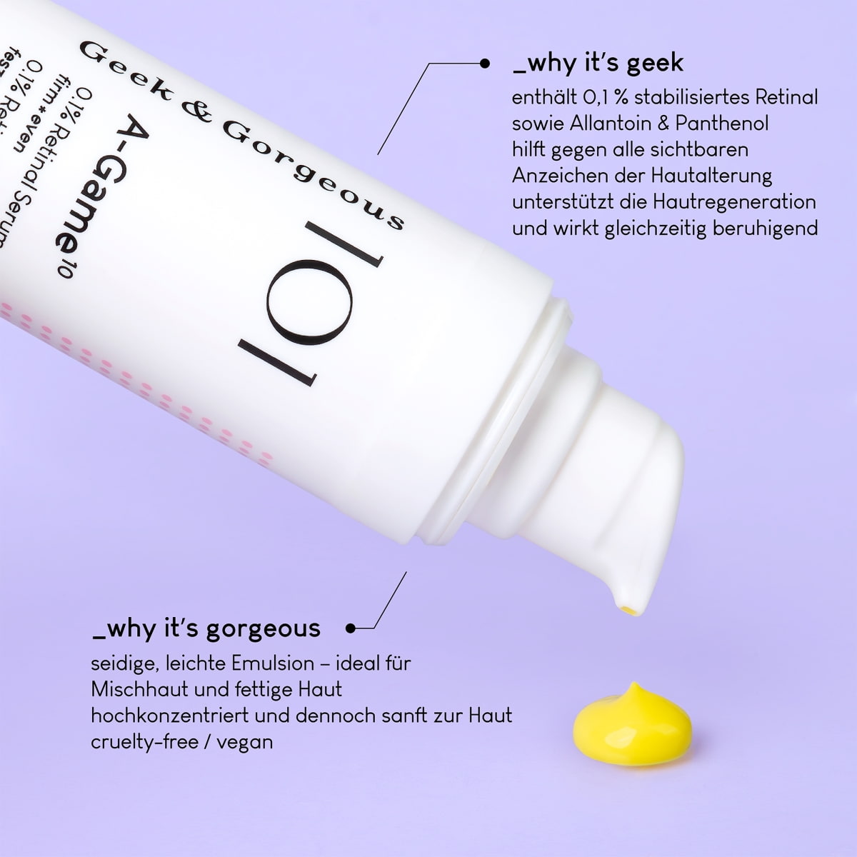101 A-Game - 10 0.1% Retinal Serum