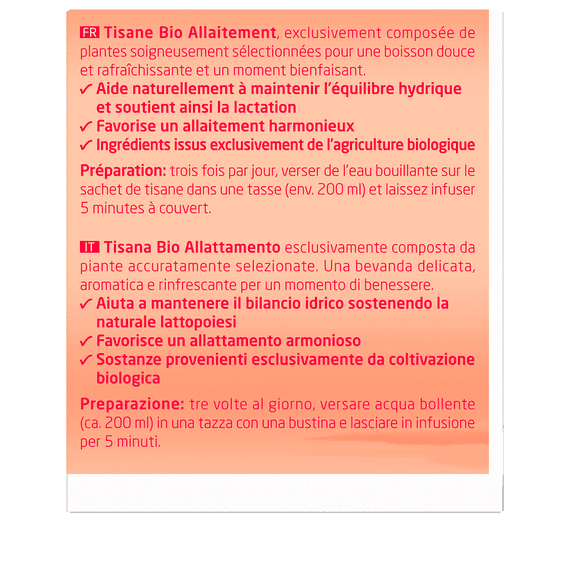 Tisane Bio Allaitement
