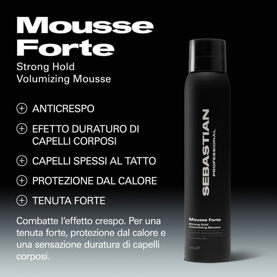 Strong Hold Volumising Mousse