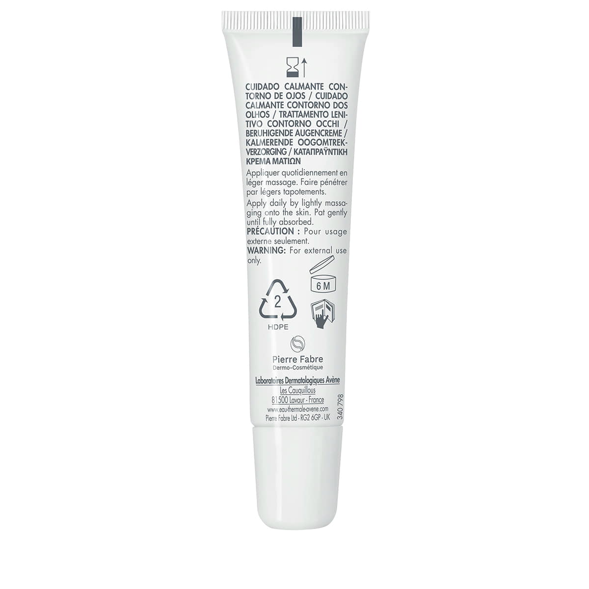 Beruhigende Augencreme