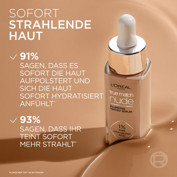 Sérum teinté repulpant