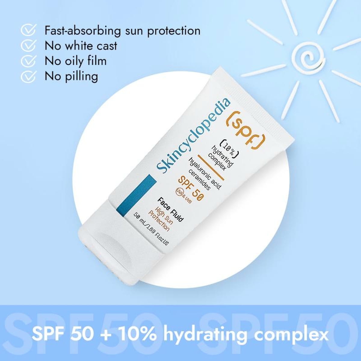 SPF50 Hydrating Fluid