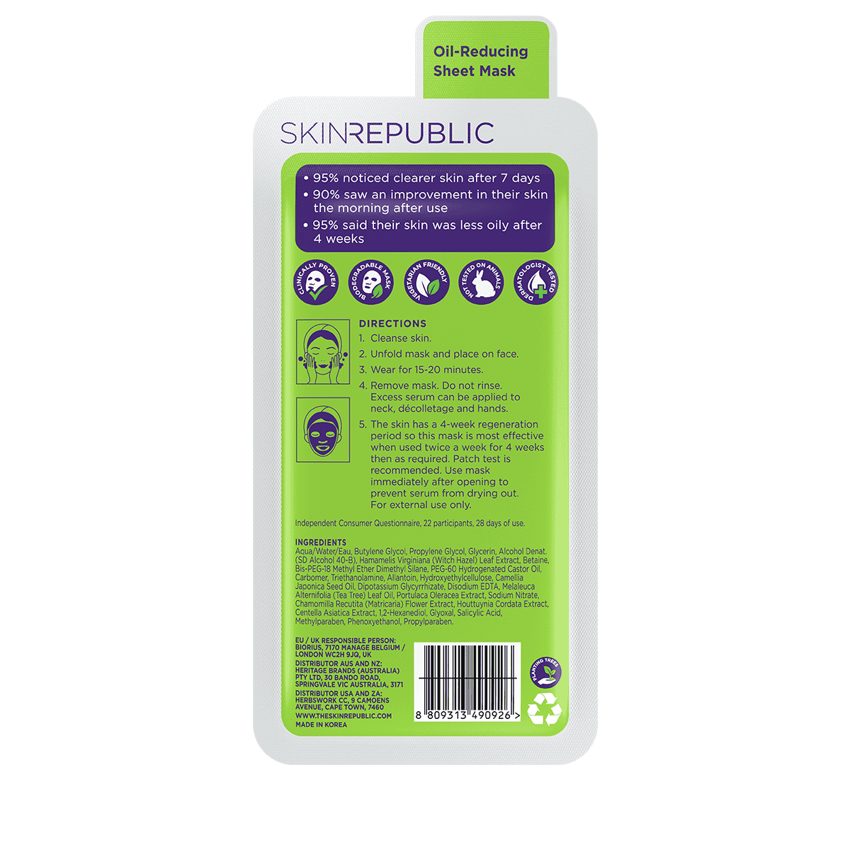 Maschera Viso Macchie & Imperfezioni