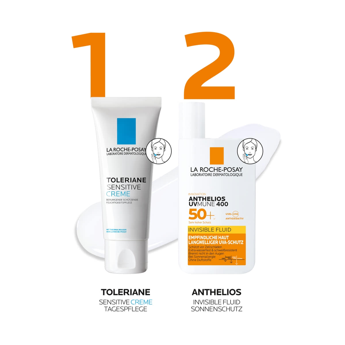 Invisible Fluid UVMune 400 SPF 50+ - Crème solaire pour le visage