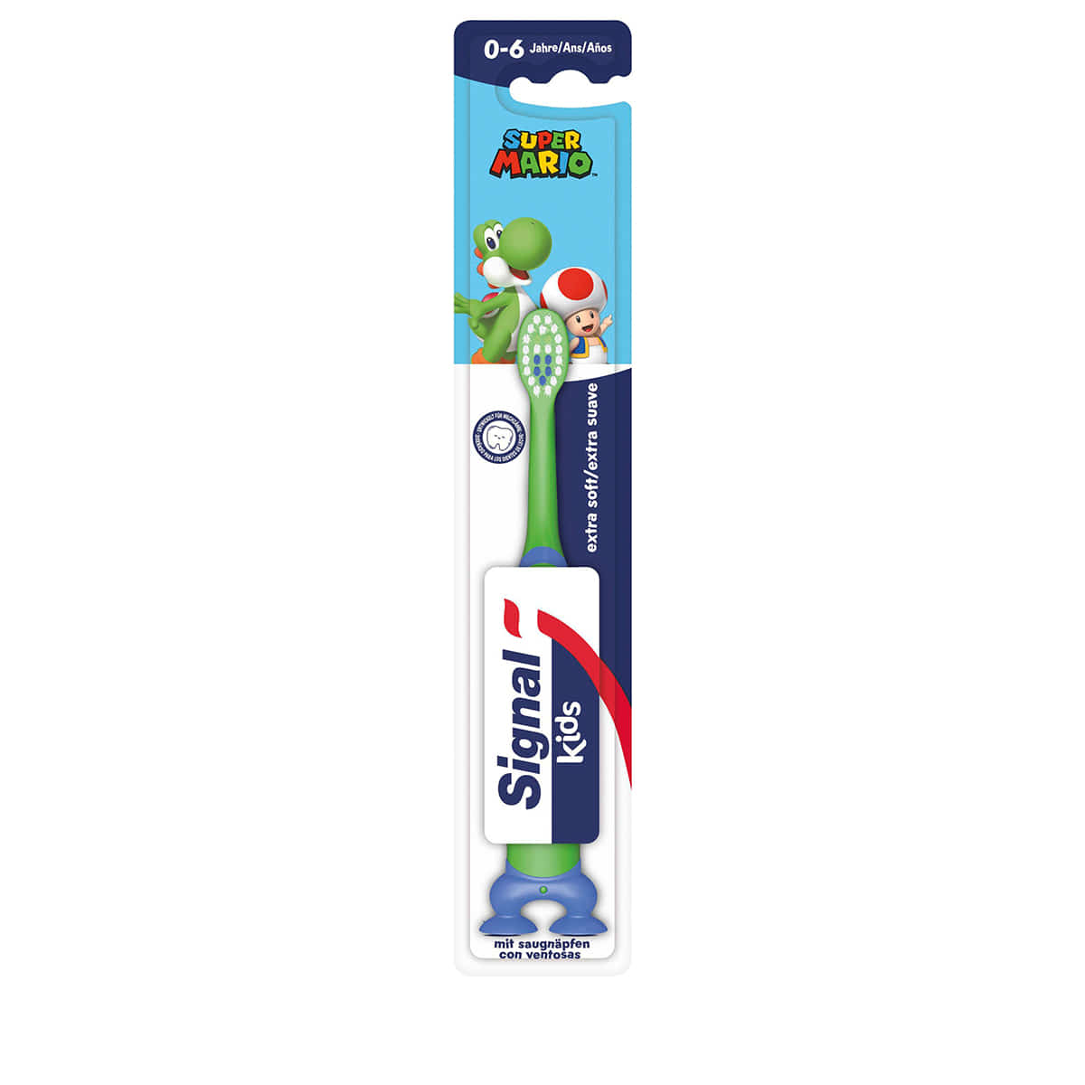 Kids Toothbrush Extra Soft 0–6 Years - 1 Pc.
