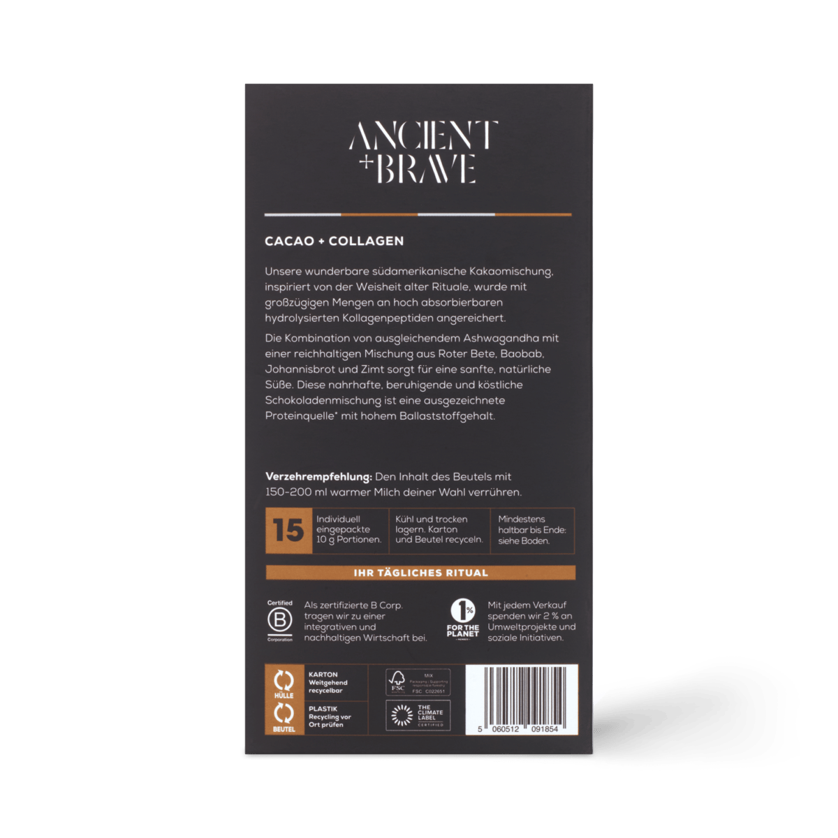Cacao + Collagen Sachets