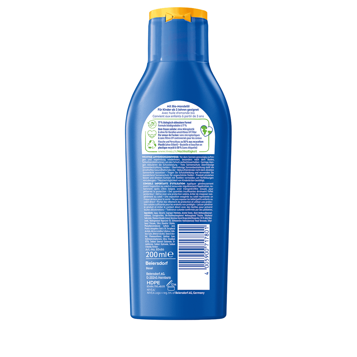 Kids Protect & Care Lozione Solare SPF50+