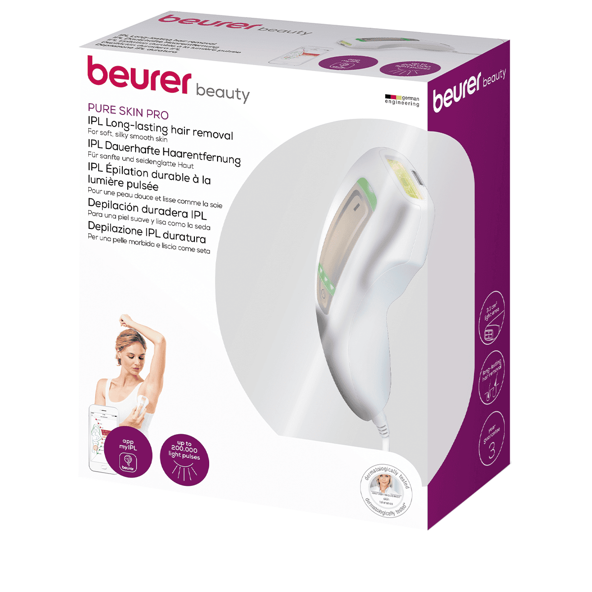 Appareil d'épilation Pure Skin Pro IPL 5500