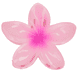Fermaglio Lotus - Rosa Acceso