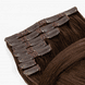 Full Head Extensions 50/55 cm - 4/14, Brown/Light Golden Blonde Copper - Ombre