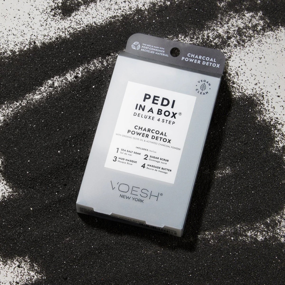 Pedi in a Box (4 Step) Charcoal Power