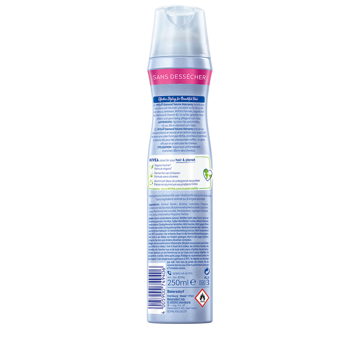 Diamant Volumen Haarspray Duo