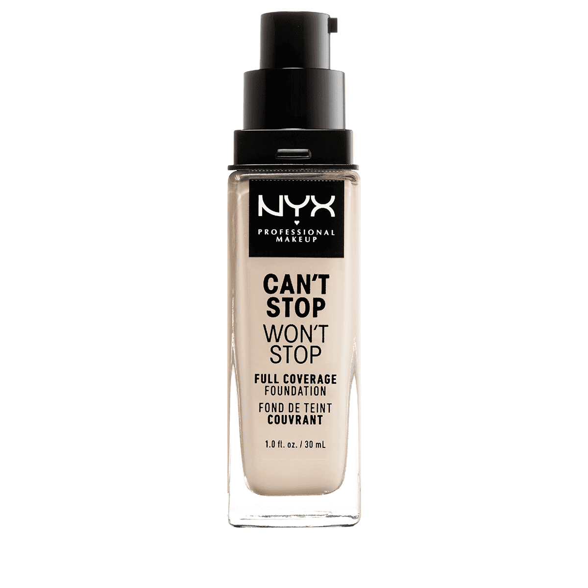 Can't Stop Won't Stop Full Coverage Foundation -  Light Porcelain